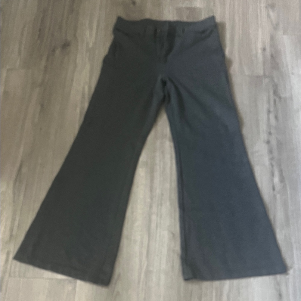 Black Wide-Leg Pants